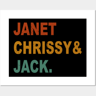 Janet Chrissy & Jack Posters and Art